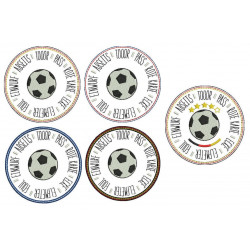 StickserieITH - Untersetzer Sport Fußball